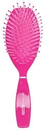 Щітка для волосся Titania масажна, 10 рядів, малиновий (1827 мал)