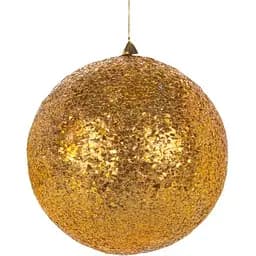 Прикраса декоративна Elendekor куля 20 см золото (877-120)