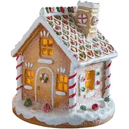 Пряничный домик J-line с лед-подсветкой (45209)