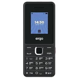 Мобильный телефон Ergo E181 черный