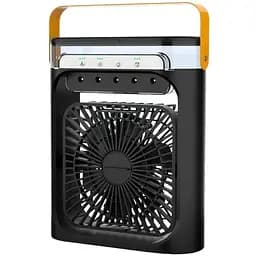 Вентилятор настольный FZM-04 с питанием от USB и функцией увлажнения черный