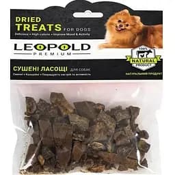 Ласощі для собак Леопольд Сушена печінка 100 г