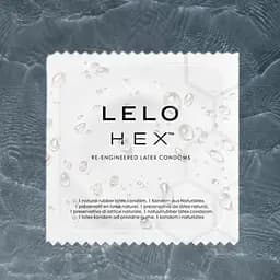 Надтонкі презервативи Lelo Hex - мініатюра 2