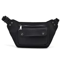 Кожаная мужская сумка на пояс TARWA 14х29х7 см sum0026014