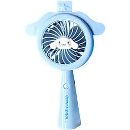 Дитячий портативний USB-вентилятор на акумуляторі Cinnamoroll блакитний (677-79)