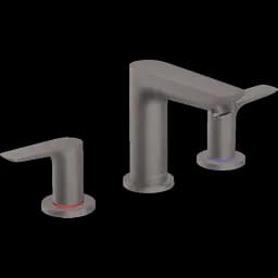 Змішувач Hansgrohe Talis E для умивальника на 3 отвори Brushed Black 71733340 Шліфований чорний хром