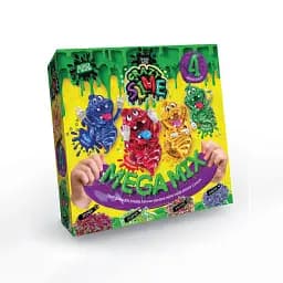 Набор для опытов Crazy Slime 4в1 (на украинском/русском), Danko Toys