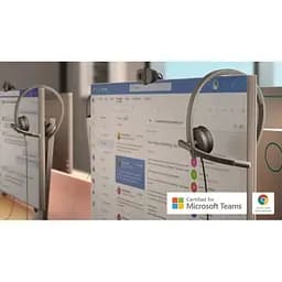 Навушники Logitech гарнітура спеціалізована H570e Corded Stereo USB-C (981-001431) чорна - мініатюра 6