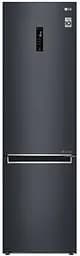 Холодильник LG GW-B509SBDZ 203см 2 дв холодильне відділення 277 л морозильне відділення 107 л A++,NF,Лін,Зона свіжий Дисп зовнішній,Чорний мат