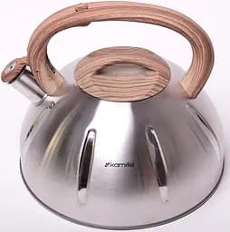 Чайник Whistling Kettle із нержавіючої сталі зі свистком Kamille Ø26.5х23 см kuh0006797 - мініатюра 2