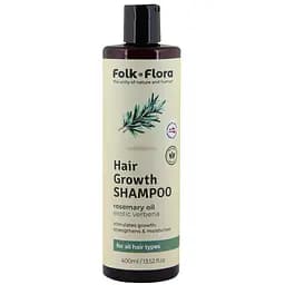 Шампунь для прискорення росту волосся Folk&Flora 400 мл