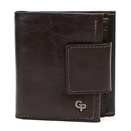 Кожаный мужской кошелек Grande Pelle 11х11.5х2.5 см nsa0001215