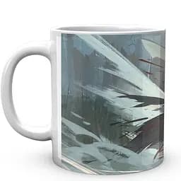 Кружка GeekLand Genshin Impact Геншин Импакт Сара Райден GN 02.665 330 мл белая