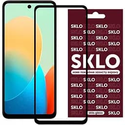 Захисне скло SKLO 3D для Tecno Spark 20C / Spark Go 2024 / Spark 20 Чорний