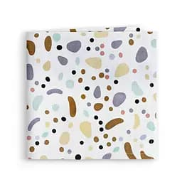 Пелюшки муслінові Cosas Colorful Stones 75x75 см, бежеві - мініатюра 2