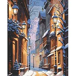 Картина по номерам Art Craft Зимний город 40х50 см (11050-AC)