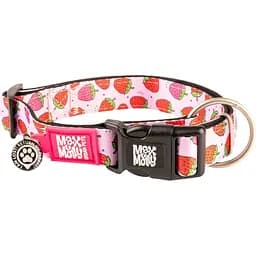 Нашийник для собак Max & Molly Smart ID Collar Strawberry Dream L 39-62x2.8 см