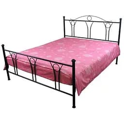 Простыня Руно Pink бязь набивная 215х143 см розовая (71.116_Pink)