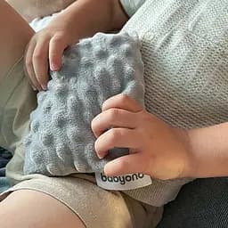 Антиколікова дитяча грілка з ароматом лаванди та вишні від колік та болів у шлунку 13х16 см Baby Ono Рожевий - мініатюра 8
