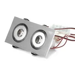 Світильник точковий Brille LED-107/2W BA IP40 Brush Aluminium 45' 103107