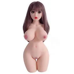 Реалістична секс-лялька Emily-A шатенка з силікону для чоловіків