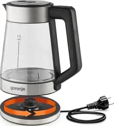 Електрочайник Gorenje K17TRG (KEG8060B-GS) UA - мініатюра 4