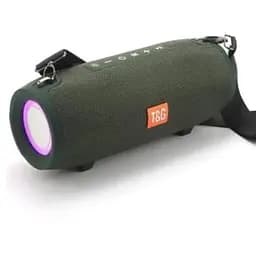 Портативна Bluetooth колонка T&G TG-322 бездротова переносна колонка з вологозахистом Зелений