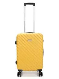 Валіза маленька S ABS-пластик Madisson Snowball 03403 58х38х23см 35л Жовтий - мініатюра 2