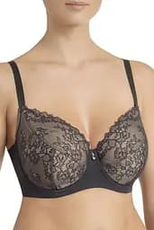 Бюстгальтер полупоролон 001 12 02 ELLEN Effetto Lingerie чорний 75F
