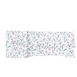 Бортики в детскую кроватку 30x120 FLOWERS, розовый (WeltBed_BushRose_30x120)