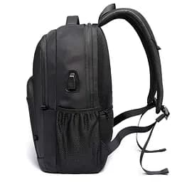Рюкзак міський Bange BG-1921 22л ранець з відсіком для ноутбука до 15.6'' USB-роз'єм Black (19376) - мініатюра 4