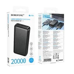 Зовнішній акумулятор BOROFONE BJ78A Clever power bank(20000mAh) Black - мініатюра 4