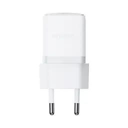 Мережевий зарядний пристрій з кабелем Baseus Palm Fast Charger 1C 30W EU Moon білий(With:Baseus Mini білий Cable C to C - мініатюра 3
