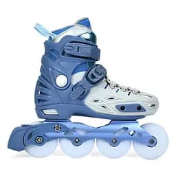 Детские раздвижные ролики A4155-M-BL, размер 35-38