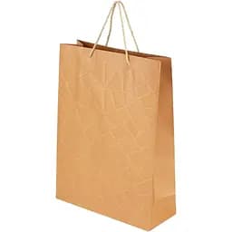 Пакет подарунковий 1866L Коричневий