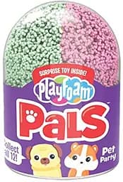 Кульковий пластилін Educational Insights S2 Милі вихованці, з іграшкою-сюрпризом, зелений з рожевим (EI-1965)