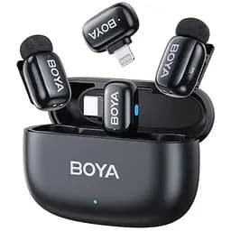 Мікрофон Boya mini-12 Type-C/Lightning Black (mini-12)