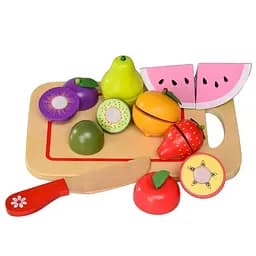 Ігровий набір дерев'яні фрукти IE570