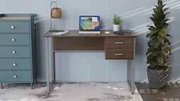 Комп'ютерний стіл Ferrum-decor Таккота 75x120x70 сірий ДСП Дуб Сонома Труфель 16мм (FRD-102340) - мініатюра 4