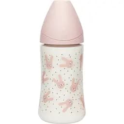 Бутылочка для кормления Suavinex Hygge Уютные истории, 270 мл, розовый (306682)