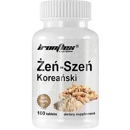 Натуральна добавка IronFlex Zen-Szen Koreanski 100 таблеток