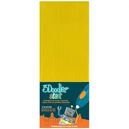 Набор стержней для 3D ручки 3Doodler Start 24 шт Желтый (3DS-ECO04-YELLOW-24) [113410]
