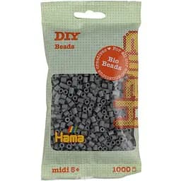 Термомозаика Hama Набор серых био-бусин Midi 5+ 1000 шт.