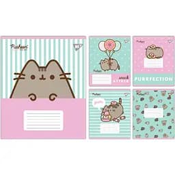 Набор тетрадей Yes Pusheen Candy A5 в косую линию 12 листов 25 шт. (767599)