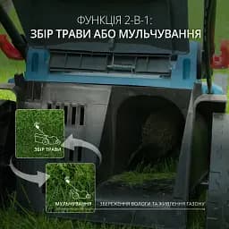 Набір Könner&Söhnen для догляду за газоном (KS 43LM-BCT40V-SET) - мініатюра 4