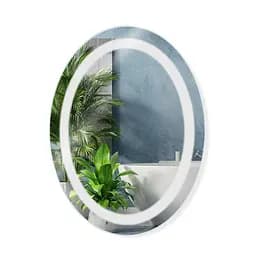 Дзеркало Kroner KRP Spiegel VO1 - 5070 з LED-підсвічуванням та антизапітнінням CV030040, Білий