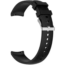 Силіконовий ремінець Watchbands Galaxy для Xiaomi Amazfit Bip S1SS Lite (A1805A1916) - чорний (WB003GALAXYBLACKXBIPS)