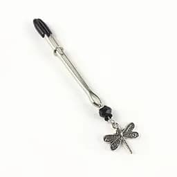 Зажим для клитора Art of Sex - Clit Clamp Silver Pearl