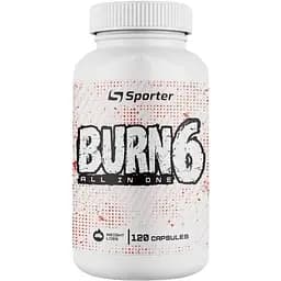 Жироспалювач Sporter Burn 6 All in One 120 капсул