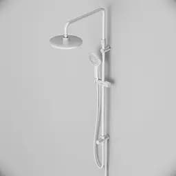Душова система Am.Pm ShowerSpot без змішувача Gem білий F0790033, Білий - мініатюра 4